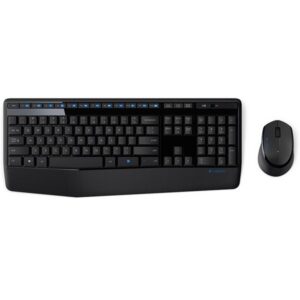 Безжичен комплект клавиатура и мишка LOGITECH MK345 - Черен