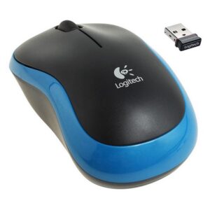 Безжична мишка LOGITECH M185 - Синя
