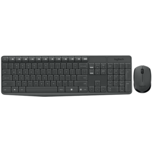 Безжичен комплект клавиатура и мишка LOGITECH MK235 (Българска подредба)