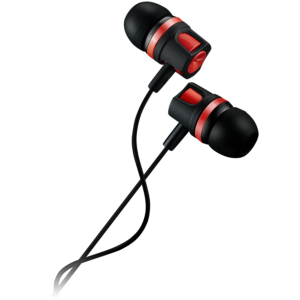 CANYON CNE-CEP02R Червени Стерео Слушалки с Микрофон, 1.2м
