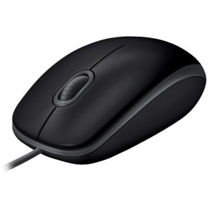 Безшумна USB мишка LOGITECH B110 - Черна - B2B