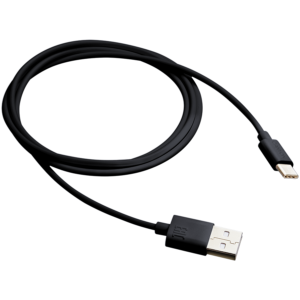 CANYON UC-1 USB-C Кабел за Зареждане - 1 метър, Черен