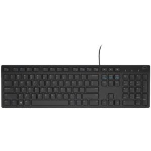 Клавиатура Dell KB216 Multimedia, US International (QWERTY), Черна