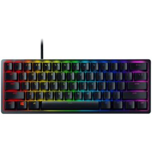 Razer Huntsman Mini - Компактна геймърска клавиатура с оптични суичове (Red)