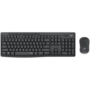 Безжичен комплект клавиатура и мишка LOGITECH MK295 Silent - Graphite (US Int'l)