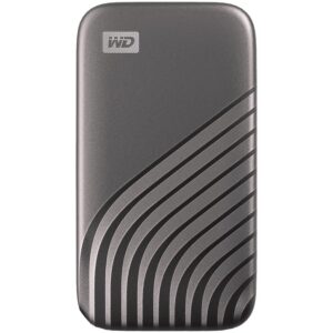 WD My Passport SSD 2TB - Преносим SSD, Сив Космос