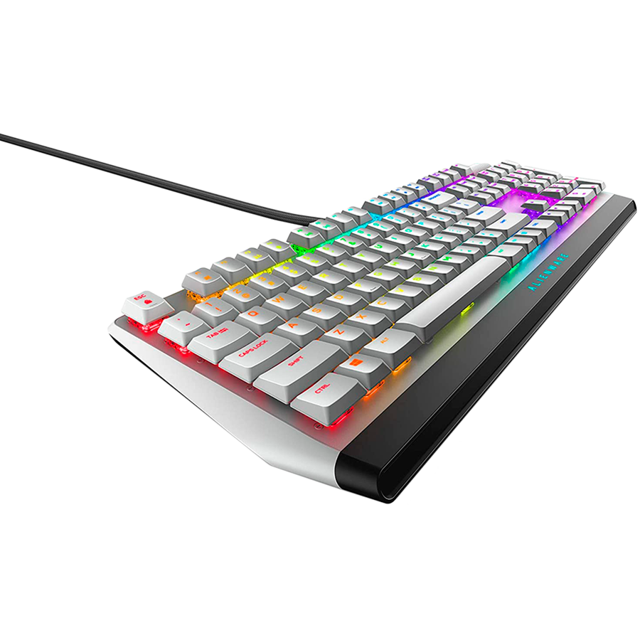 Alienware AW510K Lunar Light - Нископрофилна RGB Механична Геймърска Клавиатура - Image 2