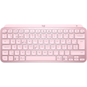 LOGITECH MX Keys Mini Розова Безжична Клавиатура с Подсветка - US Layout