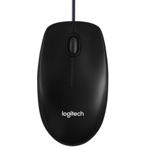 Logitech B100 Класическа USB Мишка - Черна