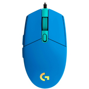 Геймърска мишка LOGITECH G102 LIGHTSYNC - Синя