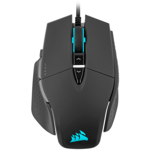 Геймърска мишка CORSAIR M65 RGB ULTRA, Оптична, Черна
