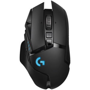 Безжична геймърска мишка Logitech G502 X LIGHTSPEED - Черна