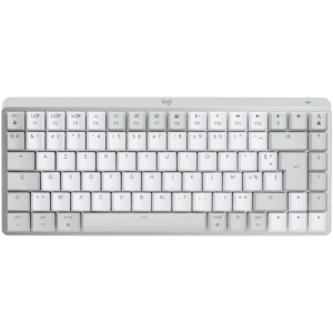 LOGITECH MX Mechanical Mini for Mac - Безжична механична клавиатура - Светло сива (US Int'l)