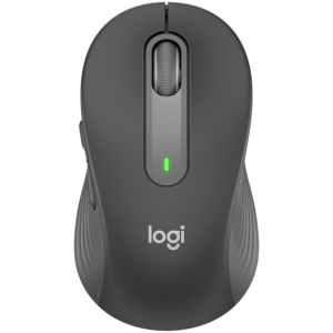LOGITECH M650L Signature Bluetooth Мишка - Графитено сиво - Лява ръка