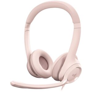 LOGITECH H390 Rose - USB Слушалки с Микрофон