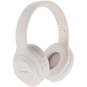 Безжични Bluetooth слушалки CANYON BTHS-3 Beige