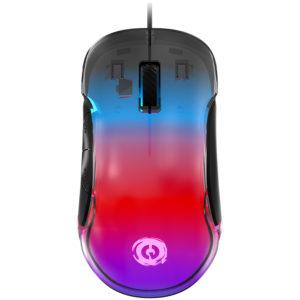 Геймърска мишка CANYON Braver GM-728 LED Crystal, Черна