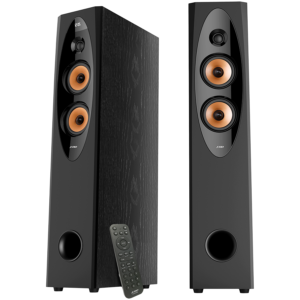 F&D T-60X PRO - Мощни подови тонколони 2.0, 120W, Bluetooth, Оптика