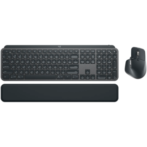 LOGITECH MX Keys Gen 2 Combo - Graphite - Безжична Клавиатура и Мишка - US Int'l