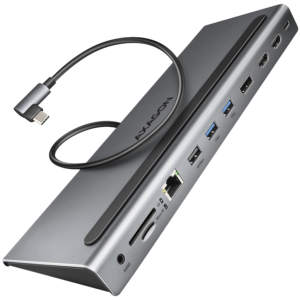 Axagon HMC-4KX3 USB-C Хъб с 3x 4K DisplayPort изхода