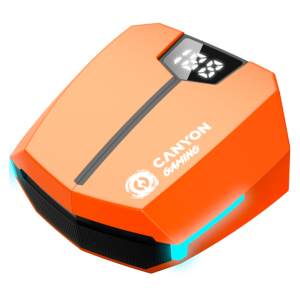 CANYON Doublebee GTWS-2 Gaming Orange - Безжични Геймърски Слушалки