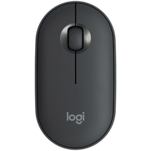 Безжична Bluetooth мишка LOGITECH M350S Pebble 2 - Tonal Graphite