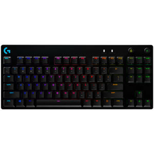 Безжична механична геймърска клавиатура LOGITECH G PRO X TKL LIGHTSPEED - Черна - US INT'L - TACTILE
