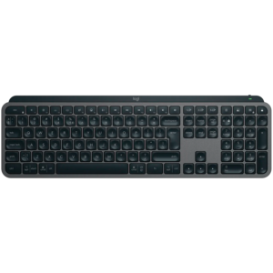 LOGITECH MX Keys S - Безжична Клавиатура с Подсветка - Graphite - US INT'L