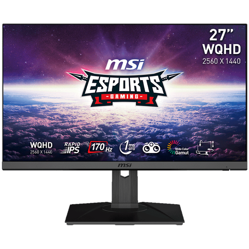 MSI G272QPF 27" 170Hz WQHD Геймърски Монитор