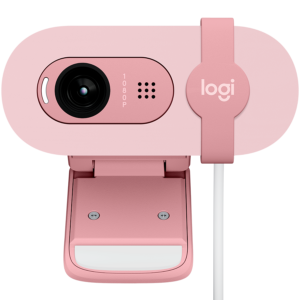 Logitech Brio 100 Full HD Уеб Камера - Розова