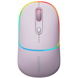 Безжична мишка CANYON MW-22 2in1 Bluetooth/Wireless Pearl Rose