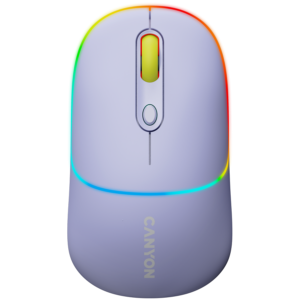 Безжична мишка CANYON MW-22 2in1 BT/Wireless - Лавандула