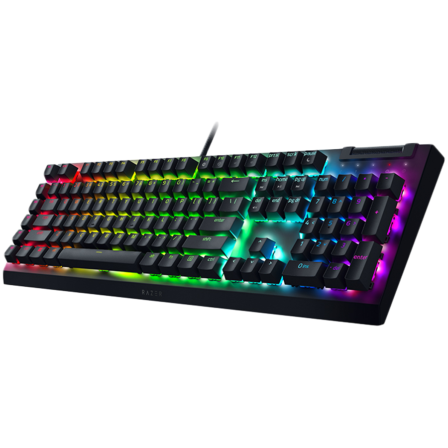 Razer BlackWidow V4 X Механична Геймърска Клавиатура - Зелени Суичове - Image 2