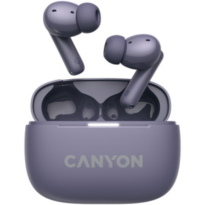 CANYON OnGo TWS-10 ANC+ENC Безжични Слушалки - Лилави