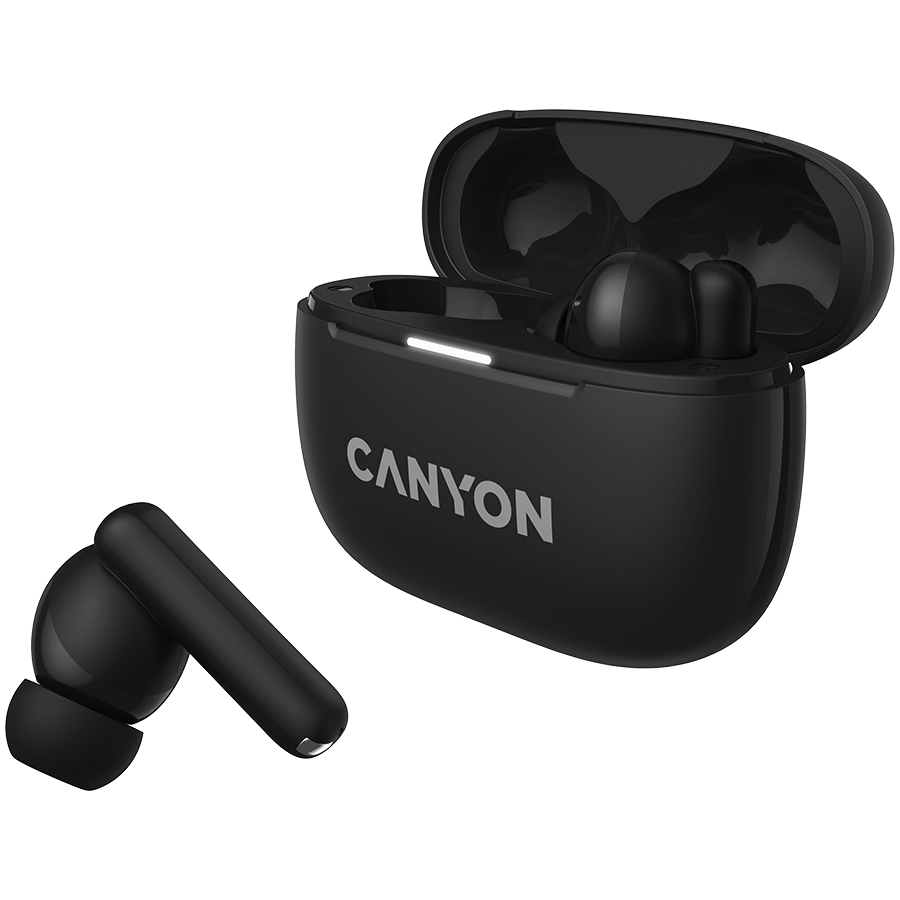 CANYON OnGo TWS-10 ANC+ENC Черни Безжични Слушалки - Image 4