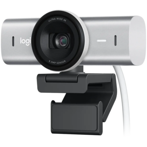 LOGITECH MX Brio 4K Ultra HD уеб камера - Светлосив