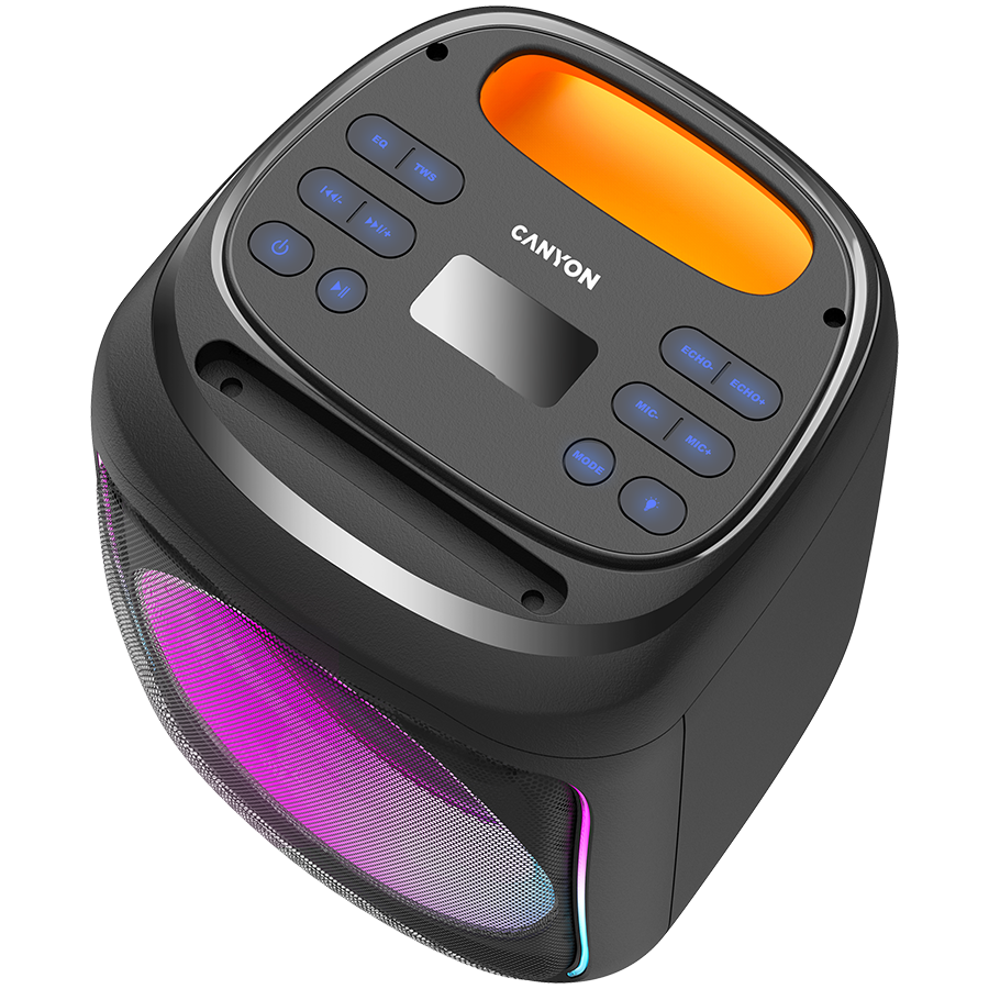 CANYON OnFun 5 - 40W RGB Bluetooth Парти Бокс Тонколона - Черен - Image 2