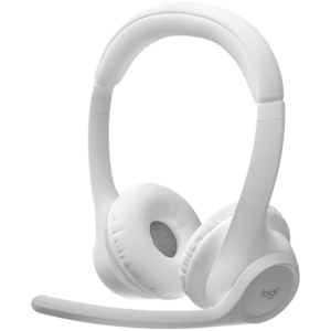 Безжични слушалки Logitech Zone 300 - Off-White, Bluetooth