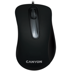 CANYON CM-2 Черна Оптична Мишка с Кабел