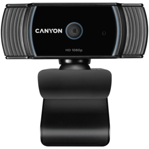 CANYON C5 Full HD 1080p Уеб камера с Автоматичен Фокус - Черна