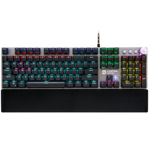 CANYON Nightfall GK-7 Механична Геймърска Клавиатура с RGB Подсветка