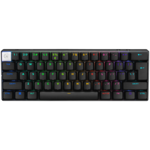 LOGITECH G PRO X 60 LIGHTSPEED Безжична Геймърска Клавиатура - Черна (Тактилни Суичове)