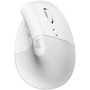 LOGITECH Lift for Mac Вертикална Ергономична Мишка - Светлосивa