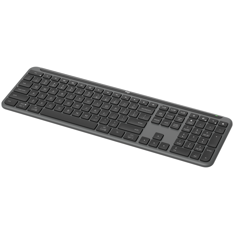 Безжична Клавиатура Logitech Signature Slim K950 - Graphite - US Int'l - Image 2