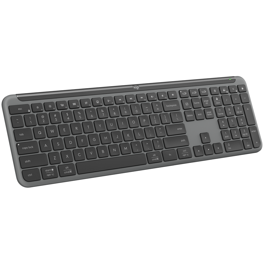 Безжична Клавиатура Logitech Signature Slim K950 - Graphite - US Int'l - Image 3