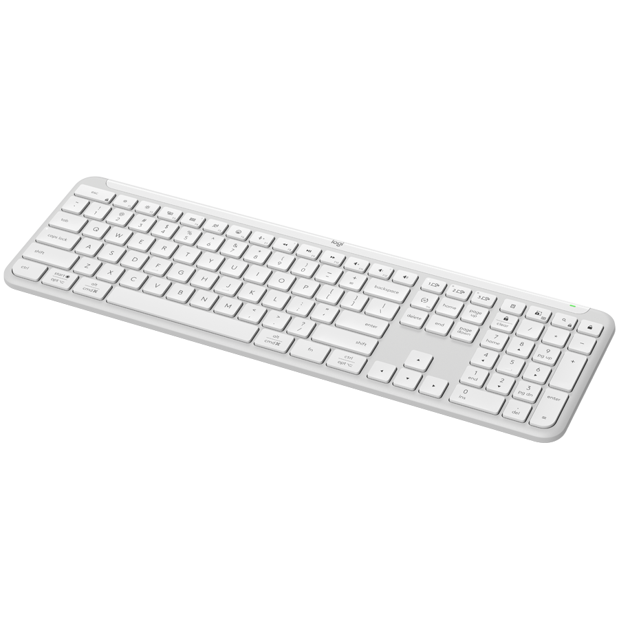 Безжична клавиатура LOGITECH SIGNATURE SLIM K950 - Бял - Image 2