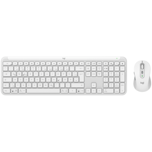 LOGITECH Signature Slim Combo MK950 - Безжичен комплект клавиатура и мишка - Бял