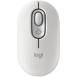 Безжична мишка Logitech POP Mouse Off-White с емотикони
