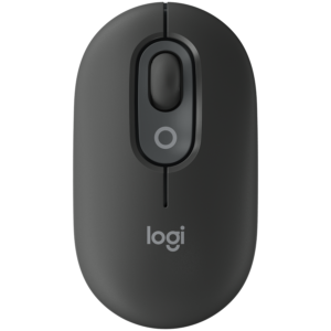 Безжична Bluetooth мишка LOGITECH POP Mouse GRAPHITE с емотикони