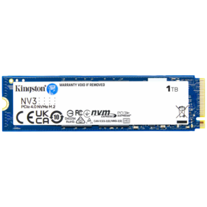 SSD за Компютър Kingston NV3 1TB NVMe PCIe 4.0 M.2 2280 SSD